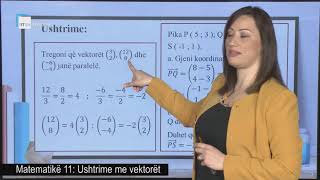 Matematikë 11  Ushtrime me vektorët [upl. by Beatty859]