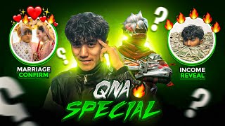 QNA SPECIAL‼️ MARRIAGE CONFIRMED❓INCOME amp SECRETS REVEALED💸😱 [upl. by Ahsinom]