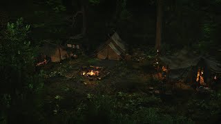 Encampment  Forest Sounds at Night [upl. by Aivlis]