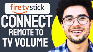 How to CONNECT Amazon Firestick remote to tv volume 2024 Updated [upl. by Macnamara]