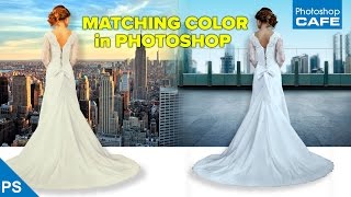 MATCHING COLORS when COMBINING PHOTOS in PHOTOSHOP [upl. by Enitnatsnoc559]