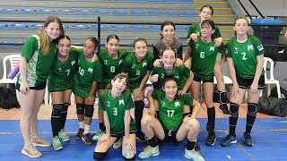 Infantiles B Damas Mun Lomas vs Ferro Fecha N° 15 241124 Fcohandball [upl. by Hanikehs729]