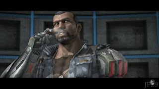 Mortal Kombat X  Jackson Briggs quotJaxquot All Intro Dialogues MKX [upl. by Haimerej]