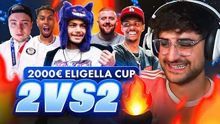 DER ERSTE EA SPORTS FC 25 2vs2 2000€ ELIGELLA CUP🎮 mit Mert Willy Micky Solution Hamed amp Co🔥 [upl. by Latin]