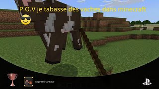 Minecraft la vache😭 [upl. by Ingemar]