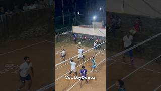 Rally 😱power jump serve😲Defence😳 volleyball volleydonor volley shorts viralvideo football [upl. by Prosser]