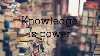 Knowledge is power  Motivational Video [upl. by Caspar594]