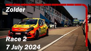 Spirit Racing Team  Supercar Challenge  7 juli 2024  Zolder  Race 2 [upl. by Ahsocin238]