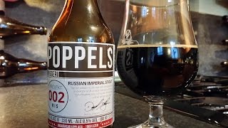 Poppels Bryggeri Projekt 002 Russian Imperial Stout  Swedish Craft Beer Review [upl. by Lluj]