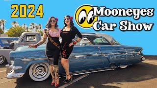 Ultimate American Classic Car Show Mooneyes 2024 Pre 1965 Kustom Kulture [upl. by Ikoek42]