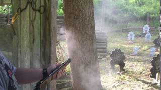 Shooting the Rossi Ranch Hand 44 Magnum [upl. by Gladdie]