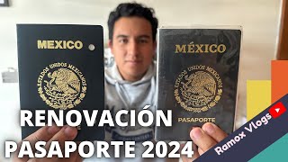 Renovación Pasaporte Mexicano 2024 paso a paso en menos de 5 días [upl. by Aisyram]