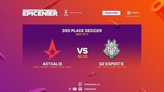 Astralis vs G2  map2 demirage  EPICENTER 2017  3RD PLACE DECIDER [upl. by Nolyak]