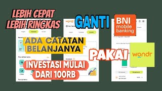 MIGRASI KE WONDR BY BNI  REVIEW APLIKASI WONDR by BNI  PENGGANTI BNI MOBILE BANKING [upl. by Litton]