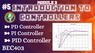 5 PIPD Controllers Concept Explained Module 3 4th Sem ECE 2022 Scheme VTU BEC403 [upl. by Cown]