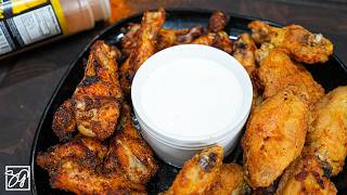 The Secret Behind CRISPY Air Fryer Chicken Wings [upl. by Yarvis]