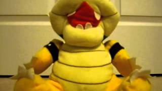 Rare Bowser BDampA Large Plush Toy with Sound [upl. by Zsolway453]