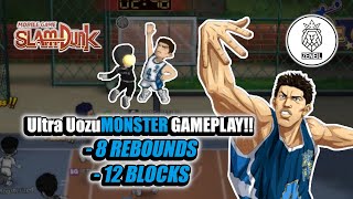 Ultra Uozumi Gameplay12BLKS 8REBS SLAM DUNK MOBILE S13 [upl. by Stearne]