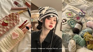 Crochet ideasstyles Pinterest inspired  Tiktok compilation💗🧶 [upl. by Mcdonald153]