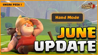 APPRENDISTA COSTRUTTORE amp HARD MODE  Sneak peek 1  Giugno Update Clash of Clans [upl. by Ytte588]