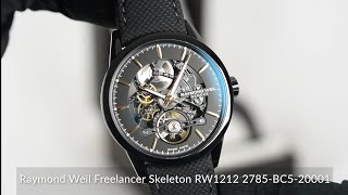 Raymond Weil Freelancer Skeleton RW1212 2785BC520001 [upl. by Yellas901]