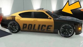 AVOIR UNE VOITURE DE POLICE CUSTOM SUR GTA 5  GLITCH 136 [upl. by Giarla]