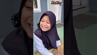 TIAN amp AZKA TUKARAN WIG😅🤣🙏 trending comedy humorsegar funny ngeshortsbareng [upl. by Pete436]