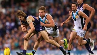 Fremantle Dockers vs Port Adelaide Power 2014 AFL SemiFinal Q4 [upl. by Mcnalley]