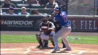 Kris Bryant Hit in Head with 96 MPH Pitch [upl. by Vescuso]