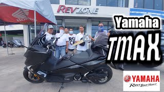 GETTING YAMAHA TMAX SPECS PRICE [upl. by Nirmak172]