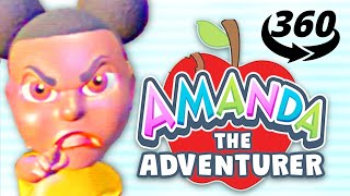 Amanda The Adventurer 2 Secret Tapes VR Walkthrough 360° [upl. by Soinotna]