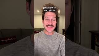 John Krasinski Wore A Wig On The Office funfact [upl. by Moncear]