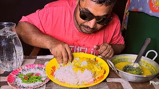 Garib food block daal Baat Anda aaj main khaunga Garib real life food [upl. by Onfroi267]