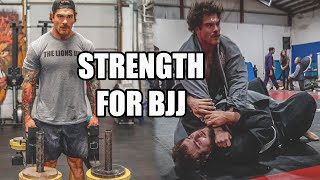 How I train STRENGTH for BJJ Top exercises to build strength for Brazilian Jiujitsu [upl. by Euh]