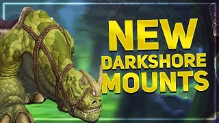 New Darkshore Mount Locations amp Preview  Battle for Azeroth 81 [upl. by Alsworth]