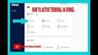 How to Activate Terminal Access in cPanel [upl. by Castera]