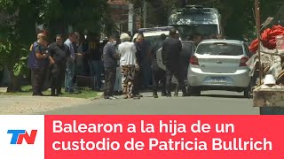 Balearon a la hija de un custodio de Patricia Bullrich en un intento de robo tiene 9 años [upl. by Lydnek304]