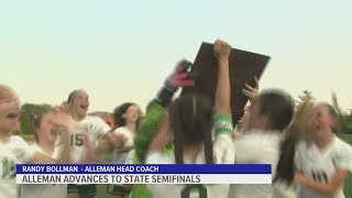 Alleman soccer heads to state for the first time since 2015 [upl. by Htesil]