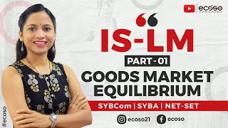 ISLM Model  Part 01  Goods Market Equilibrium  Derivation of IS Curve [upl. by Nywg213]