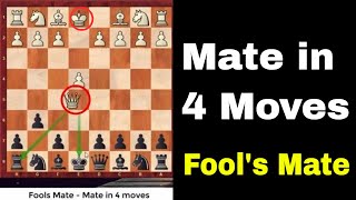 Fools mate  Mate in 4 moves [upl. by Diantha610]