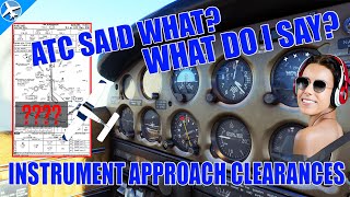 Instrument Approach Clearances with ATC Communications  Pro Pilot  Air Traffic Controllers [upl. by Malia]