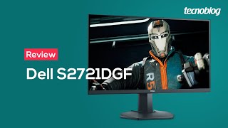 Monitor Gamer Dell S2721DGF  Review Tecnoblog [upl. by Atirahs203]