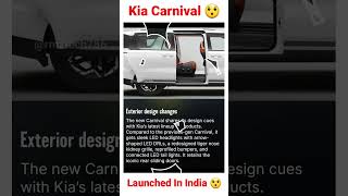 Kia Carnival 😯  shorts youtubeshorts viralshorts [upl. by Idroj436]