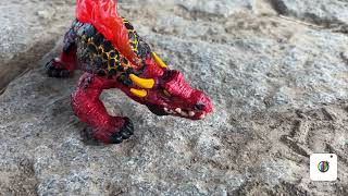 Schleich eldrador der Magma Varan [upl. by Kathe618]