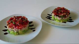 Recette 196  Salade Estivale  DE LA FRAÎCHEUR  Summer Salad [upl. by Osithe398]