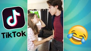 Funny Brother Sister Tik Tok Compilation 4 [upl. by Chandos]