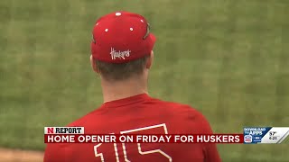 Nebraska Baseball set for home opener on Friday [upl. by Lirva]