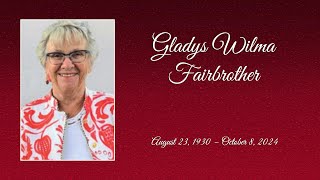 In Loving Memory of Gladys Wilma quotWilliequot Fairbrother [upl. by Naples]