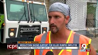 Top your trash honors Rumpke worker killed [upl. by Ominorej517]