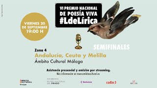 VI Premio Nacional de Poesía Viva LdeLírica l SEMIFINALES ZONA 4 [upl. by Llertrac869]